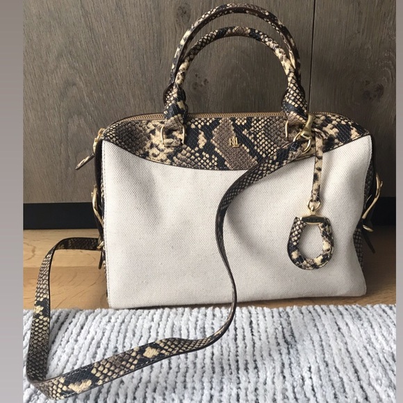 NWOT Ralph Lauren Satchel - Picture 1 of 4